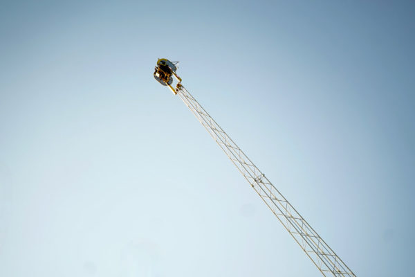 Thrill ride at the 2021 Iowa State Fair