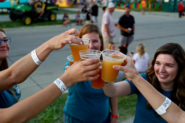 Cheers at the 2021 Iowa State Fair