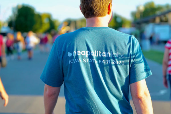 Neapolitan Labs' 2021 Iowa State Fair t-shirts