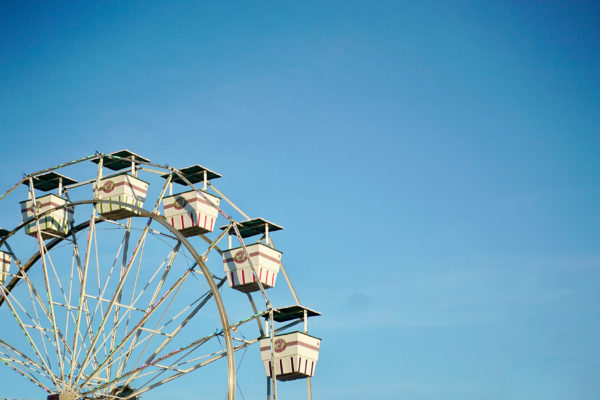 Ferris wheel at the 2021 Iowa State Fair