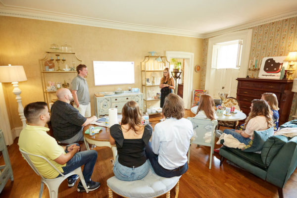 The Neapolitan Labs team meets for an annual business meeting.