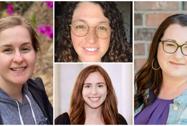 Collage of Neapolitan Labs' newest team members, Kaycee, Emily, Jill, and Kristina.