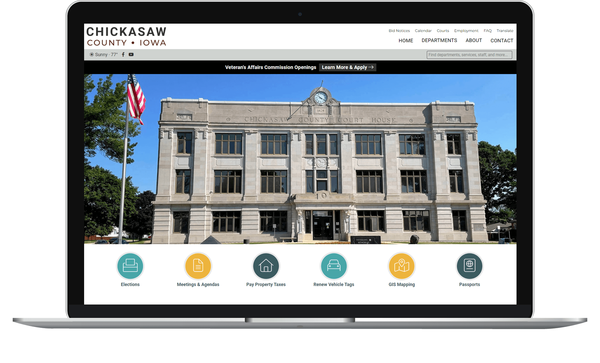 Neapolitan Labs for Counties - County Website Development