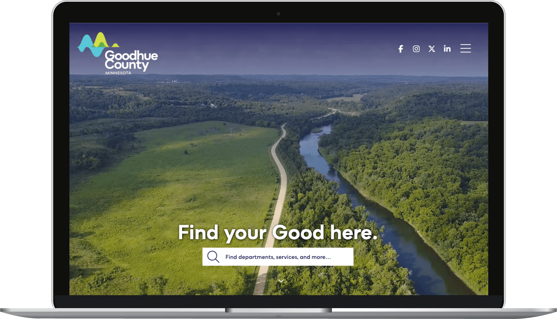Goodhue County, Minnesota, website homepage